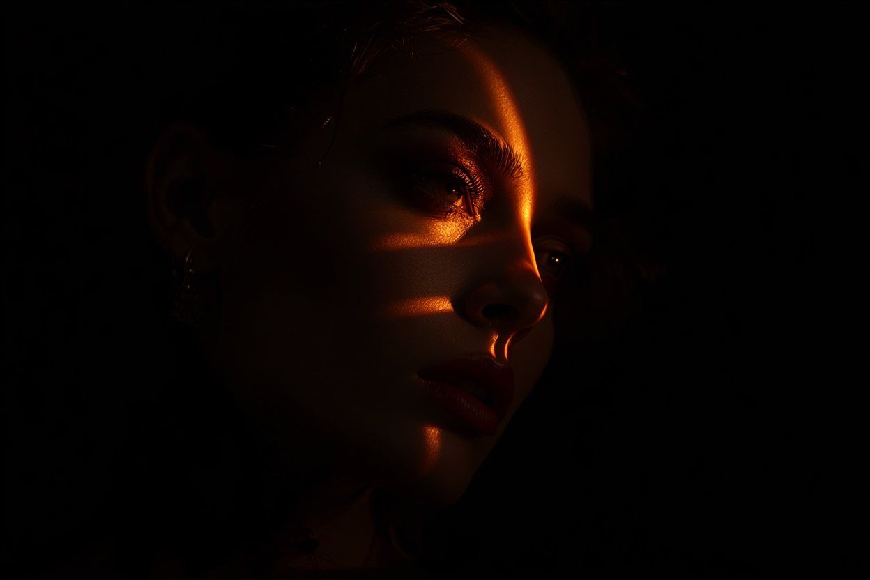 Generated editorial portrait